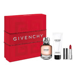 Givenchy L Interdit Gift Set 80ml EDP + 75ml Body Lotion + 1.5g Le Rouge Lipstick - 333 L Interdit - PerfumezDirect®