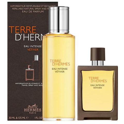 Terre d Hermès Eau Intense Vétiver Spray 30ml Set 2 Pieces 2020 - PerfumezDirect®