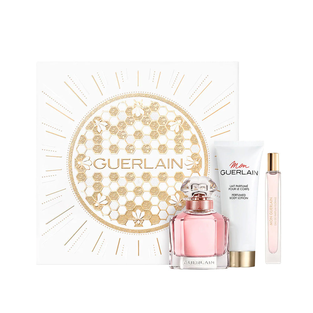 Guerlain Mon Guerlain Florale Eau Parfum 50ml Leche Corporal 75ml Eau Parfum 10ml - PerfumezDirect®