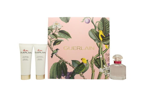 Guerlain Mon Guerlain Bloom of Rose Gift Set 50ml EDT + 75ml Body Cream + 75ml Shower Gel - PerfumezDirect®