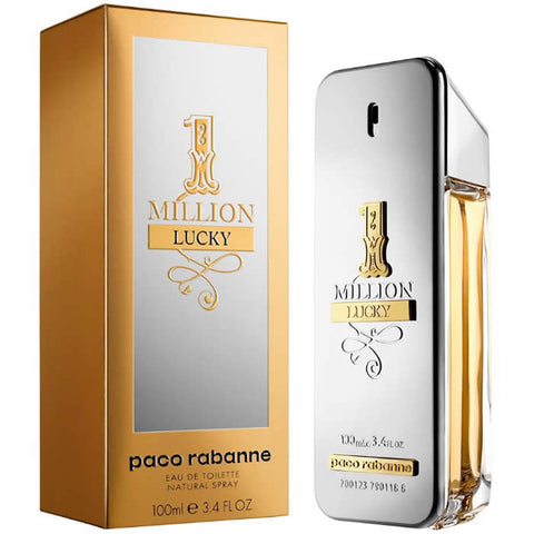 Paco Rabanne 1 Million Lucky Eau De Toilette Spray 100ml - PerfumezDirect®