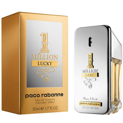 Paco Rabanne 1 Million Lucky Eau De Toilette Spray 50ml - PerfumezDirect®