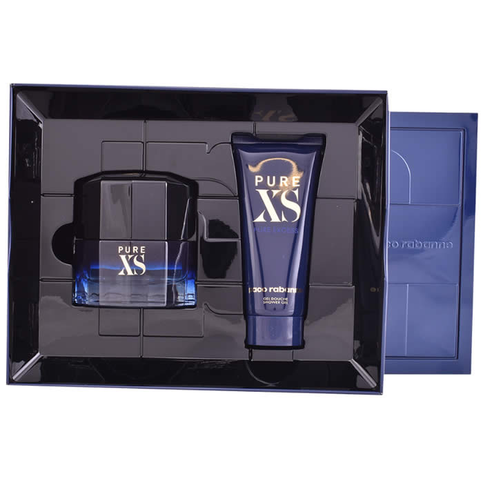 Paco Rabanne Pure Xs Eau De Toilette Spray 50ml Set 2 Pieces - PerfumezDirect®