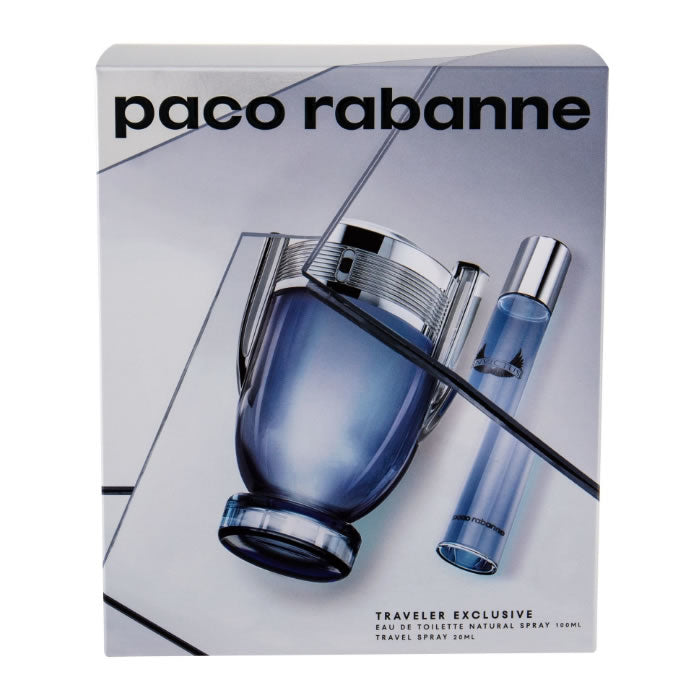 Paco Rabanne Invictus Eau De Toilette Spray 100ml Set 2 Pieces 2019 - PerfumezDirect®