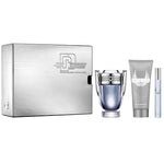 Paco Rabanne Invictus Eau De Toilette Spray 100ml Set 3 Pieces 2019 - PerfumezDirect®