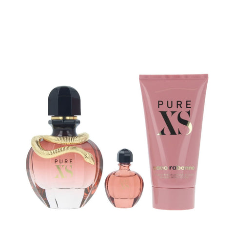 Paco Rabanne Pure XS For Her Eau De Perfume Spray 50ml Set 3 Pieces 2019 - PerfumezDirect®