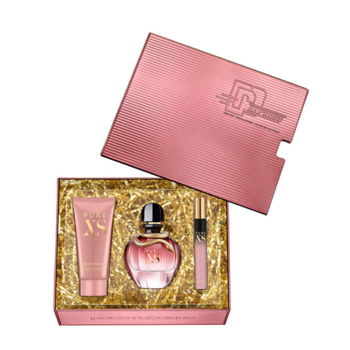 Paco Rabanne Pure XS Eau De Perfume Spray 80ml Set 3 Pieces 2019 - PerfumezDirect®