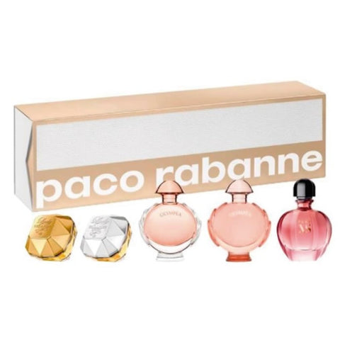 Paco Rabanne For Her Miniatures Set 5 Pieces 2020 - PerfumezDirect®