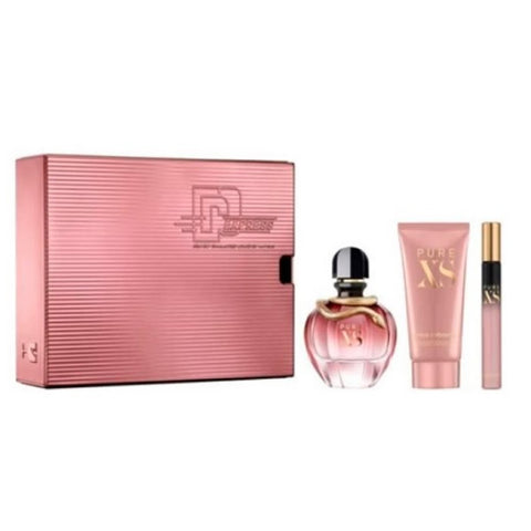 Paco Rabanne Pure XS Eau De Perfume Spray 80ml Set 3 Pieces 2020 - PerfumezDirect®