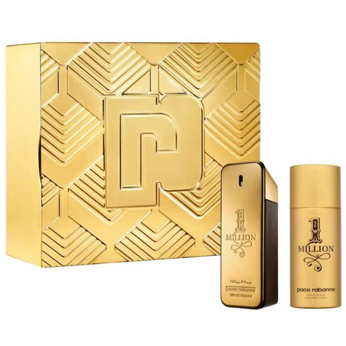 Paco Rabanne 1 Million Eau De Toilette Spray 100ml Christmas Set 2022 - PerfumezDirect®