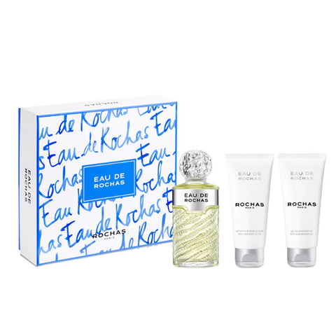 Rochas Eau De Rochas Eau De Toilette Spray 100ml Set 3 Pieces 2020 - PerfumezDirect®
