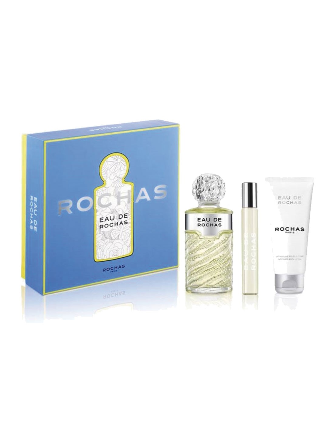 Rochas Eau Rochas Eau Toilette 100ml Leche Corporal 100ml Eau Parfum 20ml - PerfumezDirect®