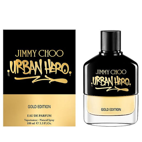 Jimmy Choo Urban Hero Gold Edition Eau de Parfum 100ml Spray - PerfumezDirect®