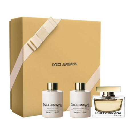 Dolce & Gabbana The One Eau De Perfume Spray 75ml Set 3 Pieces 2019 - PerfumezDirect®