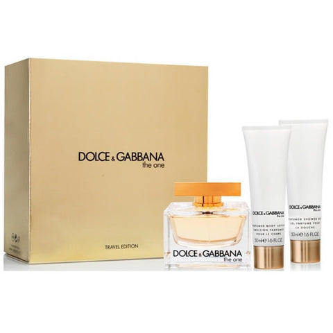 Dolce & Gabbana The One Eau De Perfume Spray 75ml Set 3 Pieces 2018 - PerfumezDirect®