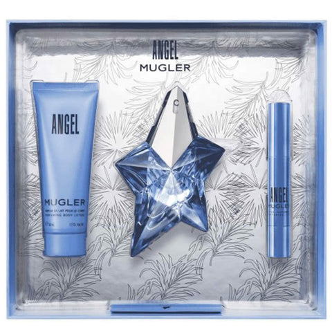 Mugler Angel Eau De Perfume Spray 25ml Set 3 Pieces 2019 - PerfumezDirect®