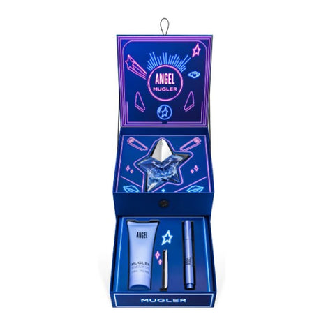 Mugler Angel Eau De Parfum Refillable Spray 50ml Set 3 Pieces 2020 - PerfumezDirect®