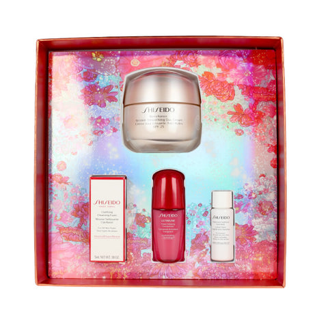 Shiseido Benefiance Wrinkle Smoothing Cream Spf25 50ml Set 4 Pieces 2019 - PerfumezDirect®