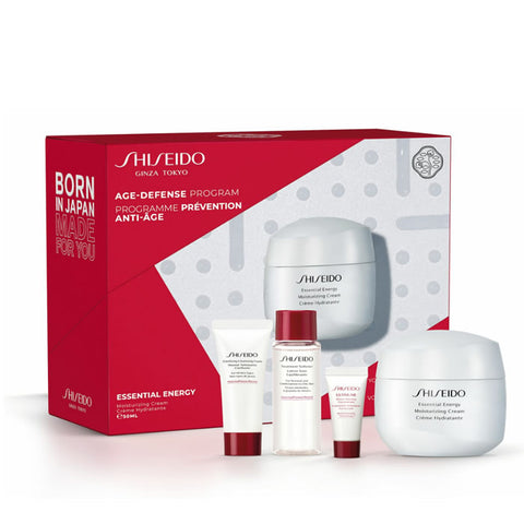 Shiseido Essential Energy Moisturizing Cream 50ml Set 4 Pieces 2020 - PerfumezDirect®