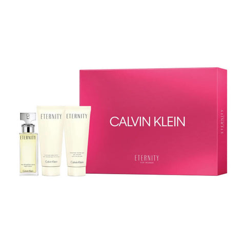 Calvin Klein Eternity Eau De Perfume Spray 50ml Set 3 Pieces 2018 - PerfumezDirect®