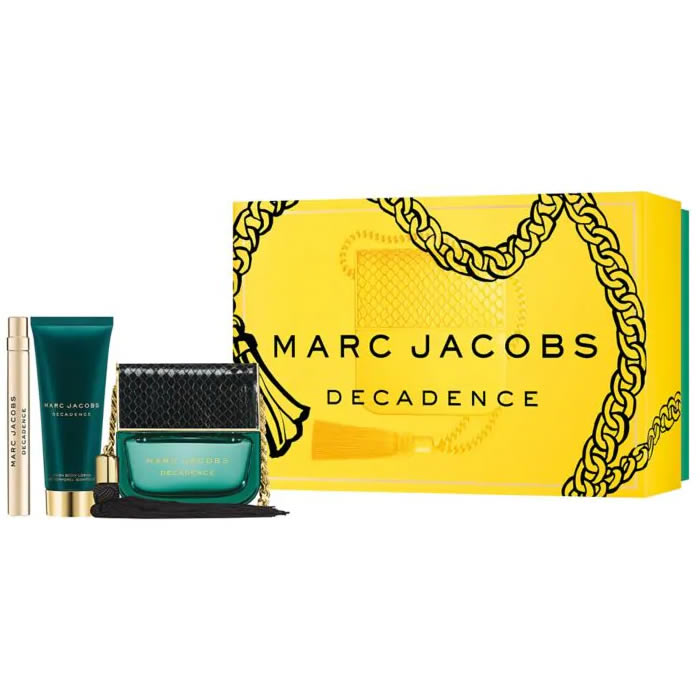 Marc Jacobs Decadence Eau De Perfume Spray 100ml Set 3 Pieces 2019 - PerfumezDirect®