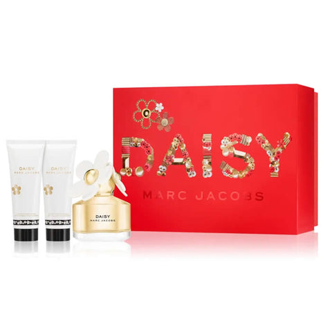 Marc Jacobs Daisy Eau De Toilette Spray 50ml Set 3 Pieces 2019 - PerfumezDirect®