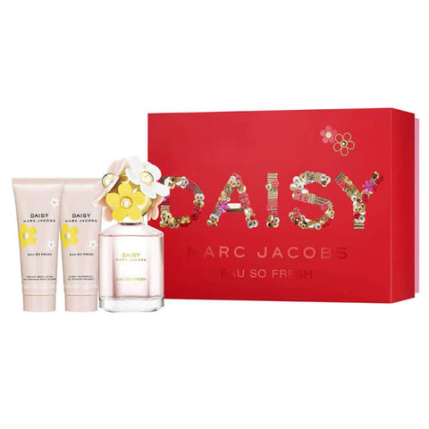 Marc Jacobs Daisy Eau So Fresh Eau de Toilette Spray 75ml Set 3 Pieces 2019 - PerfumezDirect®