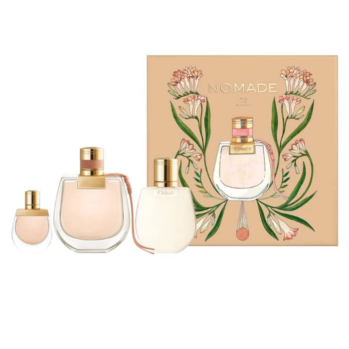 Chloé Nomade Eau De Parfum Spray 75ml Set 3 Pieces 2020 - PerfumezDirect®