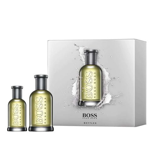 Hugo Boss Botlled Eau De Toilette Spray 100ml Set 2 Pieces 2020 - PerfumezDirect®
