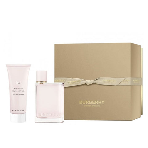 Burberry Her Eau De Parfum Spray 50ml Set 2 Pieces 2020 - PerfumezDirect®