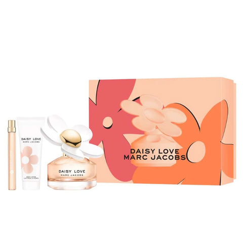 Marc Jacobs Daisy Love Eau De Toilette Spray 100ml Set 3 Pieces 2020 - PerfumezDirect®