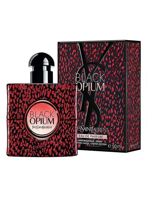 Yves Saint Laurent Black Opium Eau de Parfum 50ml Spray - Baby Cat Collector Edition - PerfumezDirect®