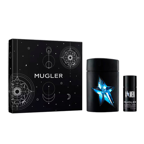 Mugler A-Men Gomme Eau De Toilette 50ml Desodorante Stick 20g - PerfumezDirect®