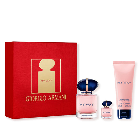 Armani My Way Edp Spray 50ml Giftset 3 Pieces - PerfumezDirect®