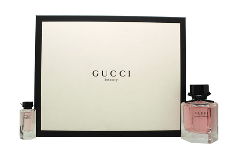 Gucci Flora Gorgeous Gardenia Gift Set 50ml Eau De Toilette + 5ml Eau De Toilette - PerfumezDirect®