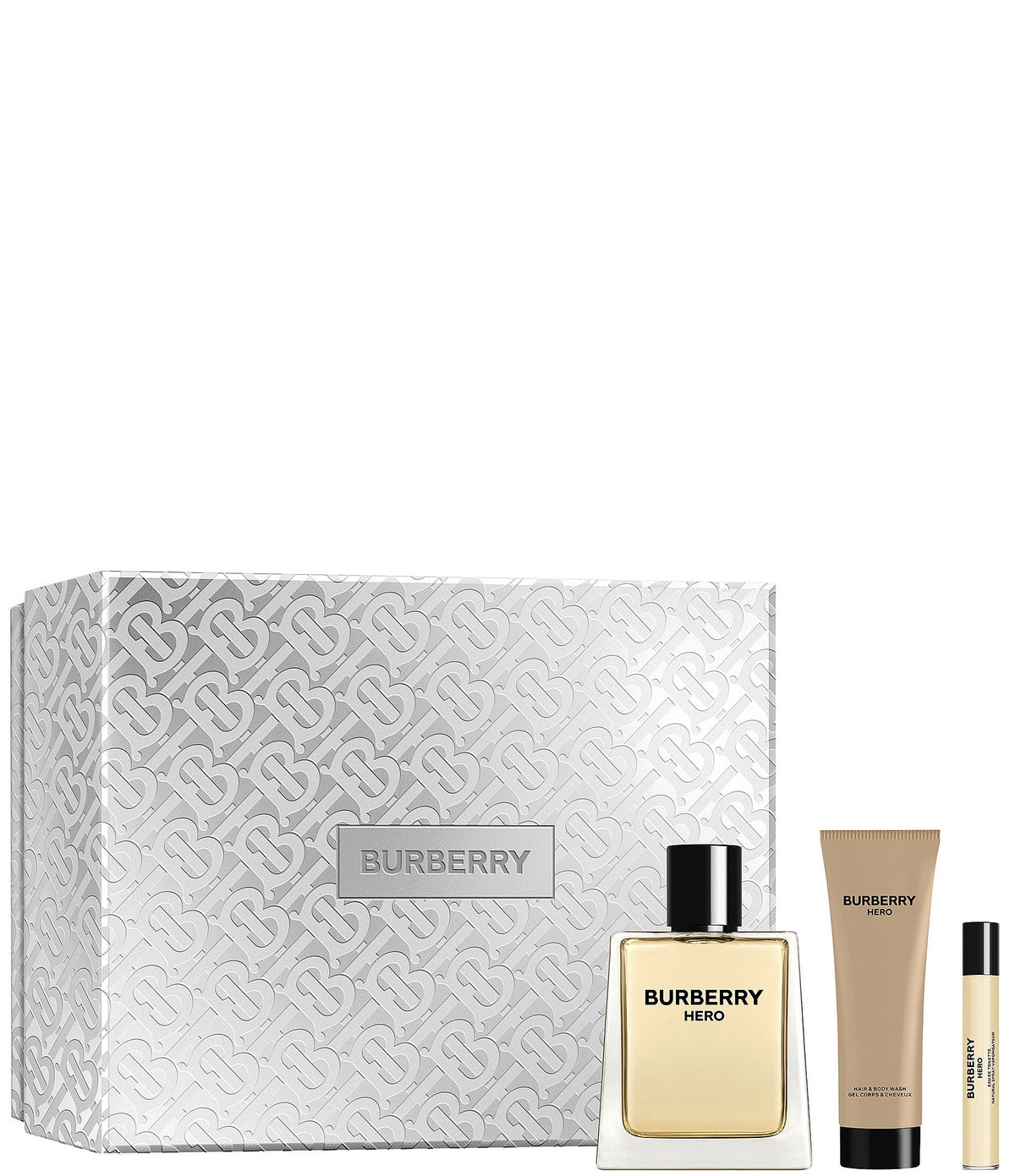 Burberry Hero Gift Set 100ml EDT + 75ml Body Lotion + 7.5ml EDT - PerfumezDirect®