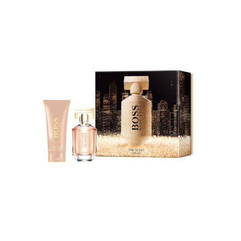 Hugo Boss The Scent For Her Eau De Parfum Spray 50ml Set 2 Pieces - PerfumezDirect®