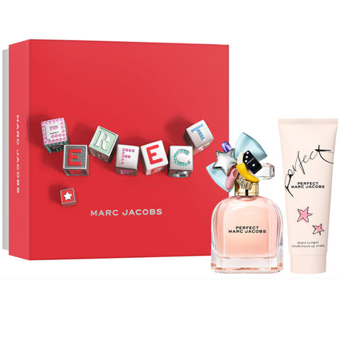 Marc Jacobs Perfect Eau De Parfum Spray 50ml Set 2 Pieces - PerfumezDirect®