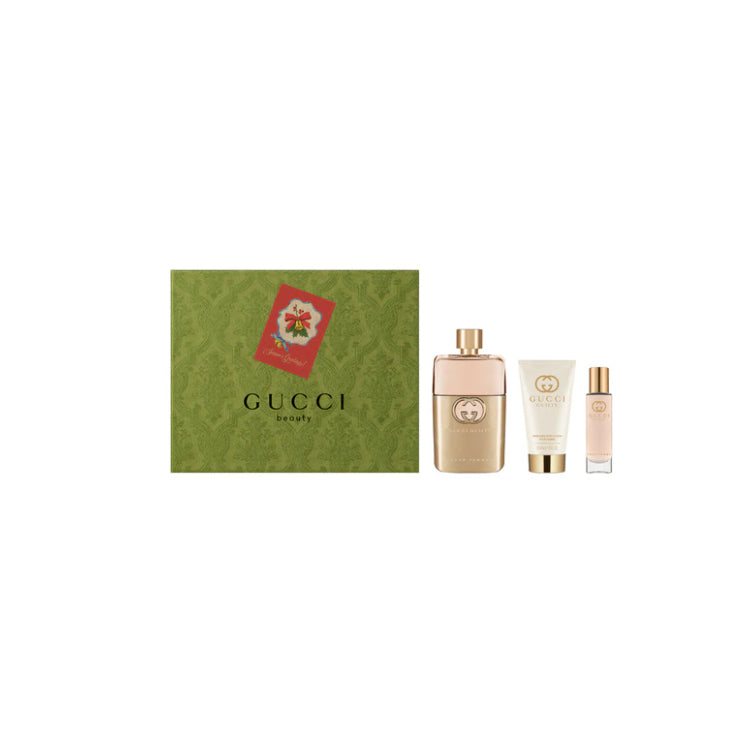 Gucci Guilty Eau De Parfum Spray 90ml Set 3 Pieces - PerfumezDirect®