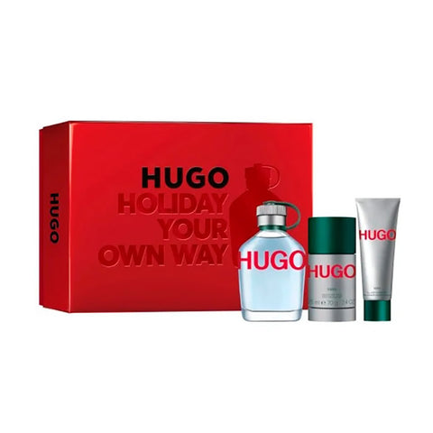Hugo Man Eau De Toilette Spray 125ml Christmas Set 2022 - PerfumezDirect®