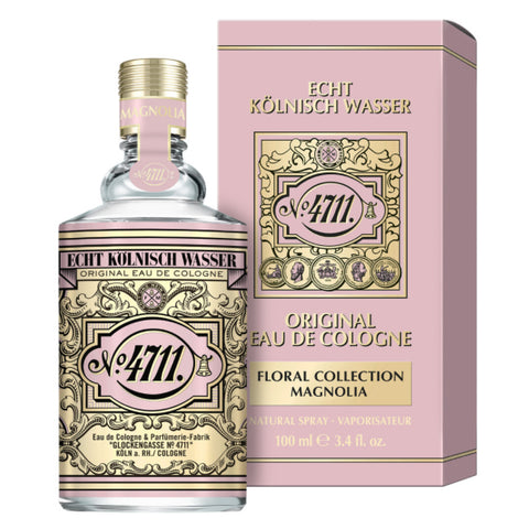 4711 Floral Collection Magnolia Eau De Cologne Spray 100ml - PerfumezDirect®