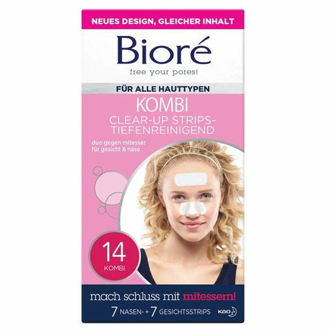 Pore Cleaning Strips Bioré 23696 14 pcs (Refurbished A+) - PerfumezDirect®