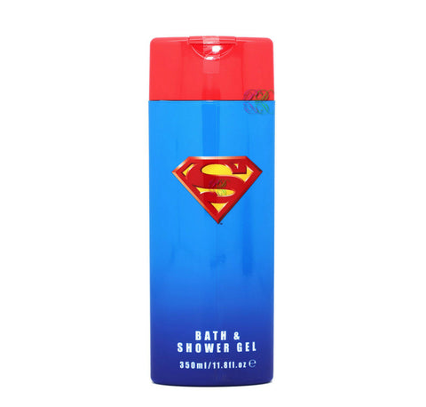 Superman Bath & Shower Gel 350ml DC Comics Super Man Shower Gel New - PerfumezDirect®