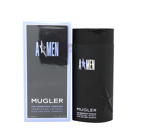 Thierry Mugler Angel Men Hair & Body Shampoo 200ml A Men Fragrances Boxed New - PerfumezDirect®