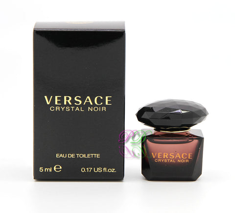 Versace Crystal Noir Edt 5ml Women Mini Perfume Miniature Fragrances New - PerfumezDirect®