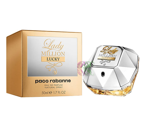 Paco Rabanne Lady Million Lucky Edp 50ml Women Perfume Spray Boxed & Sealed New - PerfumezDirect®