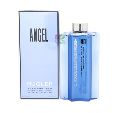 Thierry Mugler Angel Perfuming Shower Gel 200ml Women Fragrances Boxed New - PerfumezDirect®