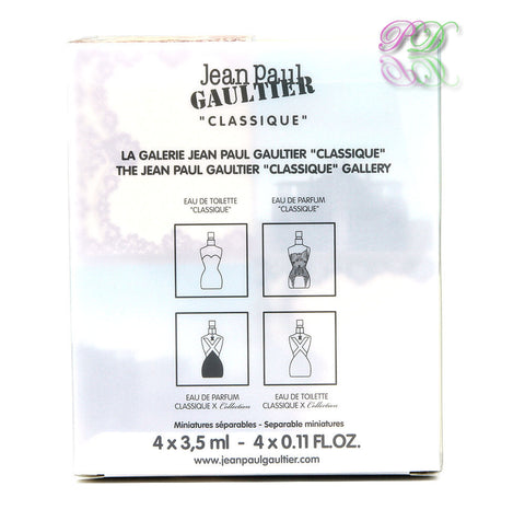 Jean Paul Gaultier Classique Gift Set 3.5ml x 4 Women Perfume JPG New - PerfumezDirect®