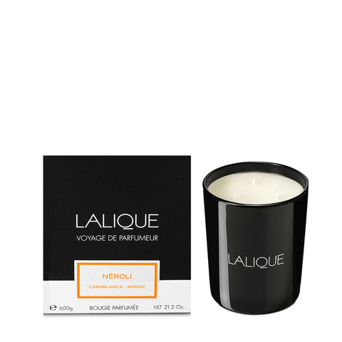 Lalique Candle 190g - Neroli Casablanca - PerfumezDirect®