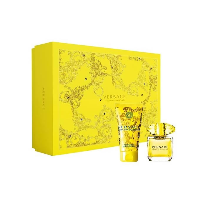 Versace Yellow Diamond Eau De Toilette Spray 30ml Set 2 Pieces 2019 - PerfumezDirect®